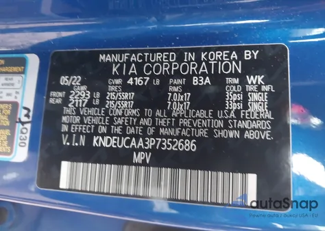 2023 Kia Seltos S from USA, damaged, VIN KNDEUCAA3P7352686